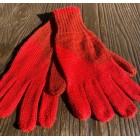 Gloves Alpaca - Red Two Tone